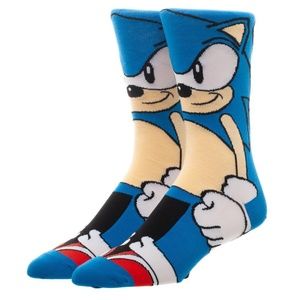 Sonic The Hedgehog 360 Character Crew Socks  Socks